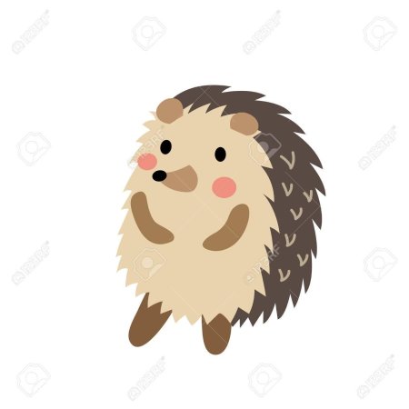 Ежик клипарт