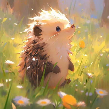 Очаровательный ежик