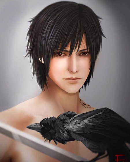 Саске учиха арт реалистичный