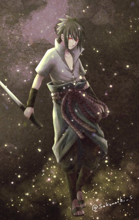 Sasuke uchiha art
