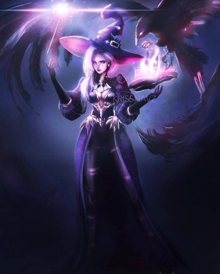 Ведьма хаоса моргана