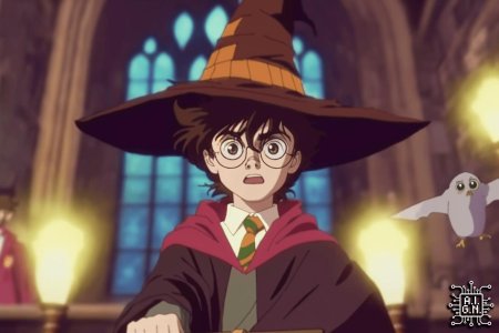 Аниме гарри поттер
