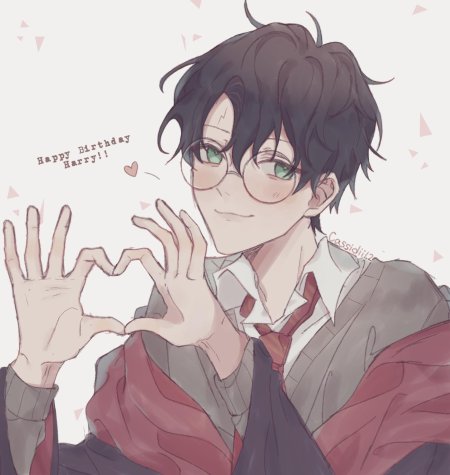 Гарри поттер арт аниме