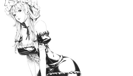Черно белые рисунки аниме