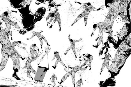 Манга боевые искусства