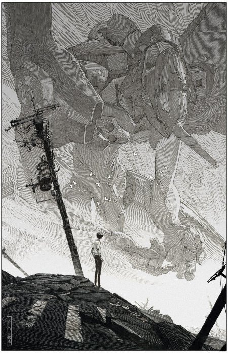 Манга евангелион