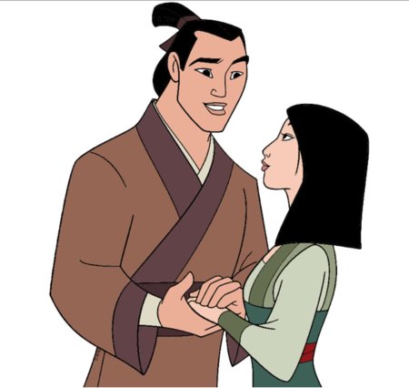 Принцесса мулан и ли шанг