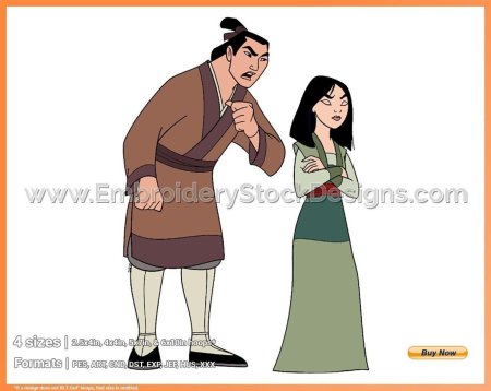 Принцесса мулан и ли шанг