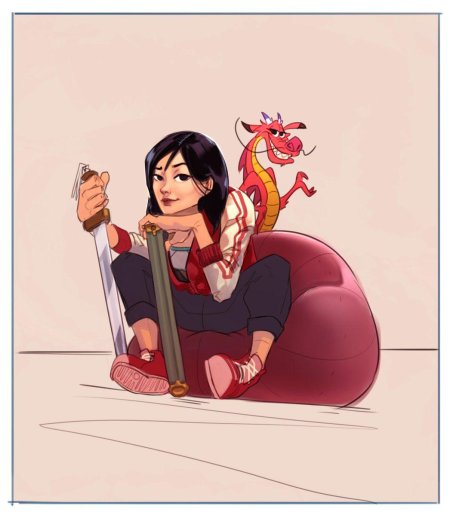 Принцесса мулан ральф