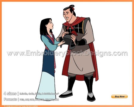 Мулан из мультика