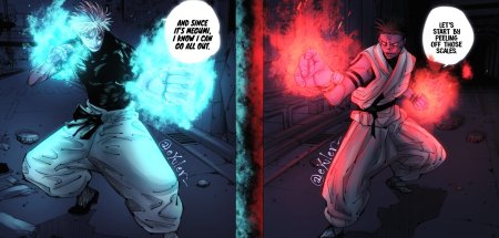 Манга магическая битва годжо против сукуны