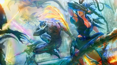 Аниме фэнтези магия