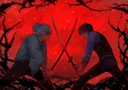 Аниме драка