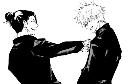 Jujutsu kaisen годжо манга