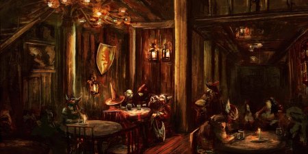 Таверна днд арт