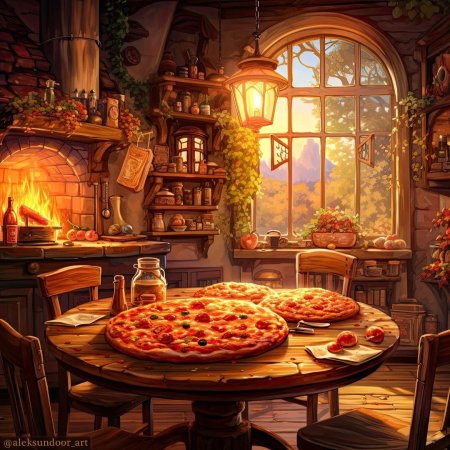 Кухня фэнтези арт