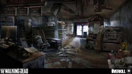 Заброшенный торговый центр the last of us