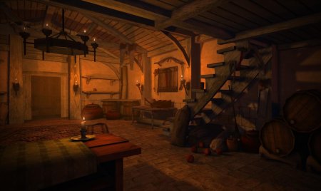 Средневековый склад