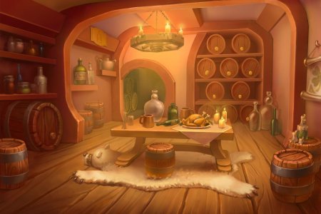 Алхимическая лаборатория арт концепт