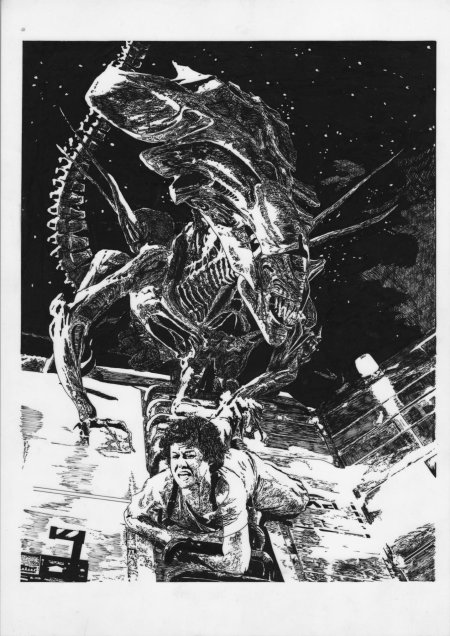 Рипли против королевы чужих