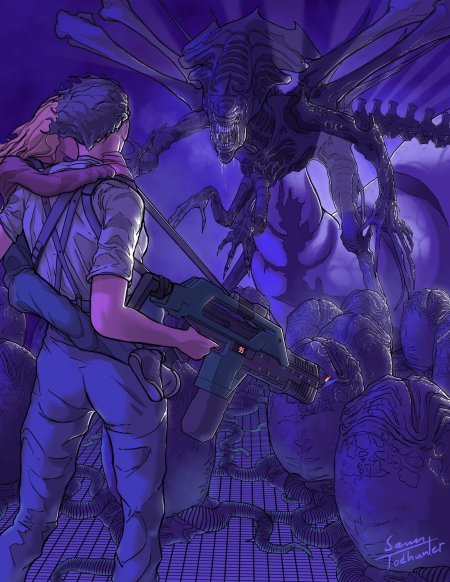 Эллен рипли чужой аниме