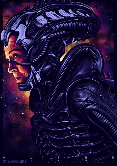 Чужой 1979 ксеноморф гигера