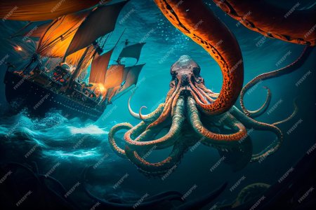 Kraken octopus
