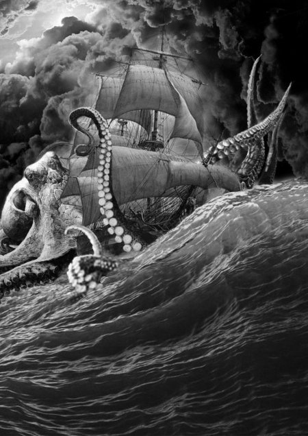 Кракен скандинавская мифология