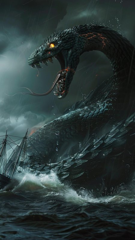 Морской змей ермунганд