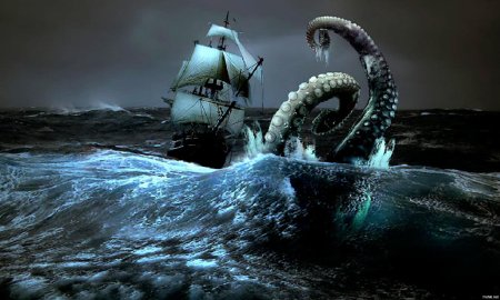 Кракен пираты карибского моря