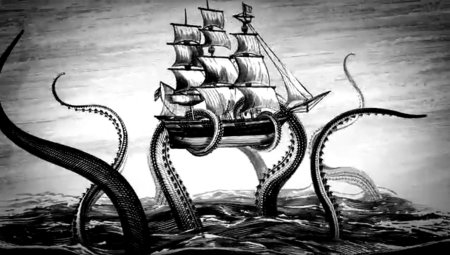 Гигантский осьминог кракен