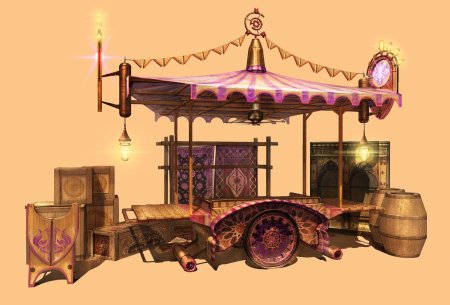 Средневековая лавка