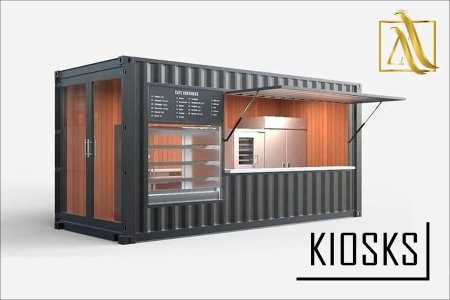 Кафе из морского контейнера футов