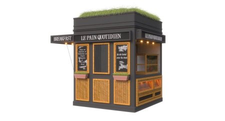 Киоск d модель