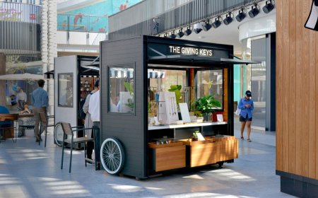 Павильон кафе стрит фуд