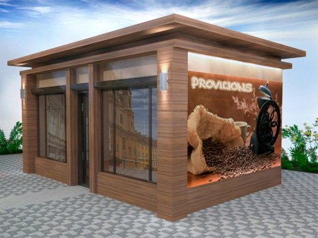 Красивые павильоны для торговли