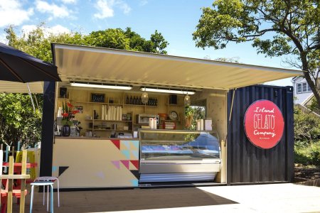 Кафе из контейнера