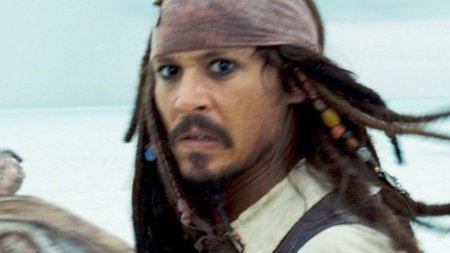 Джонни депп в пиратах карибского моря