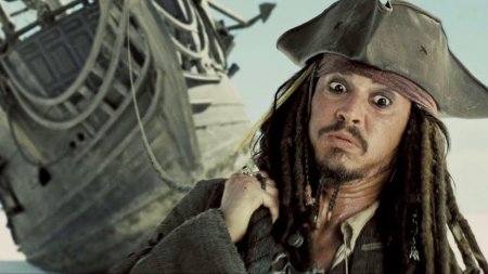 Джонни депп в пиратах карибского моря