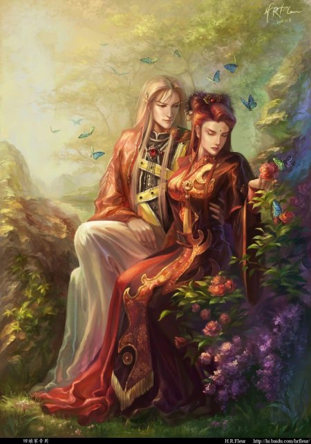 Эльфийский принц фэнтези арт