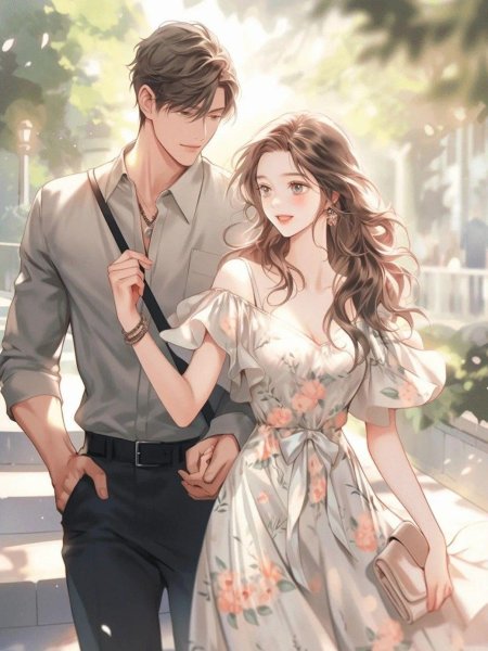 Милая аниме пара