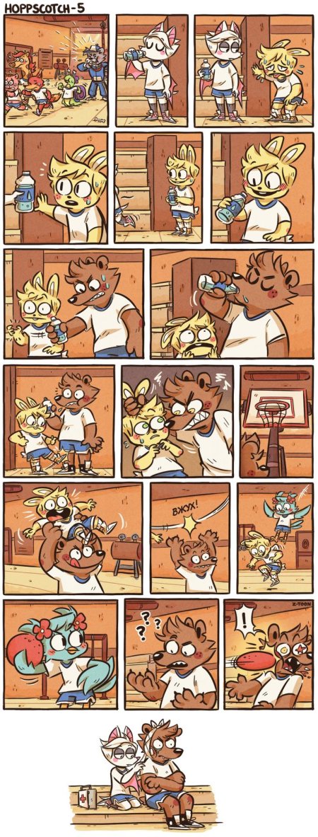 Hopscotch комикс z-toon