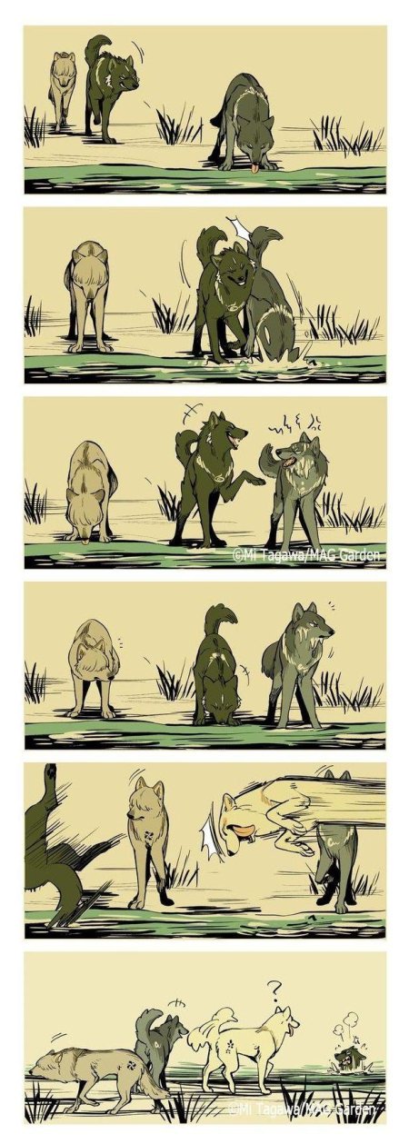 Комиксы с собачками