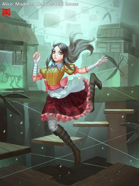 Алиса лидделл в стране чудес