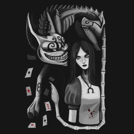 Чеширский кот из игры алиса в стране кошмаров