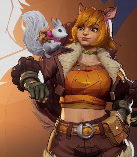Marvel rivals девушка белка