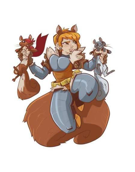 Marvel rivals девушка белка