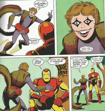 Женщина белка марвел