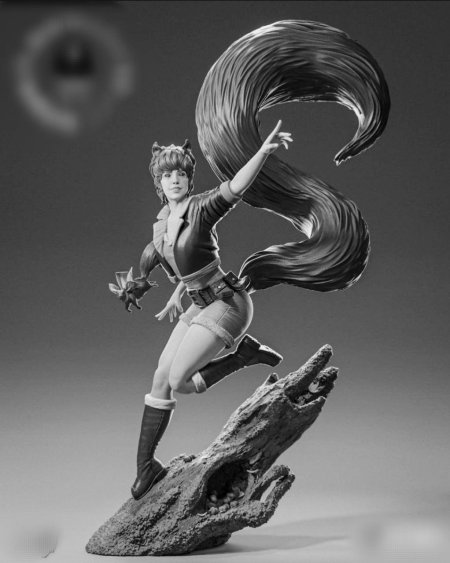 Девушка белка марвел