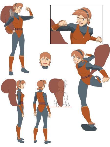 Ultimate spider man squirrel girl